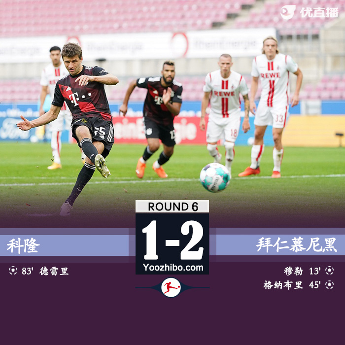 <a href=/zuqiuquanbu/bayern/ target=_blank class=infotextkey>拜仁</a>慕尼黑2-1科隆